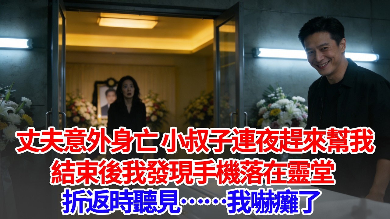 丈夫意外身亡，小叔子連夜趕來幫我處理後事。結束後我發現手機落在靈堂，折返時聽見……我嚇癱了#人生感悟 #為人處世 #正能量 #情感 #葵寶說書鋪