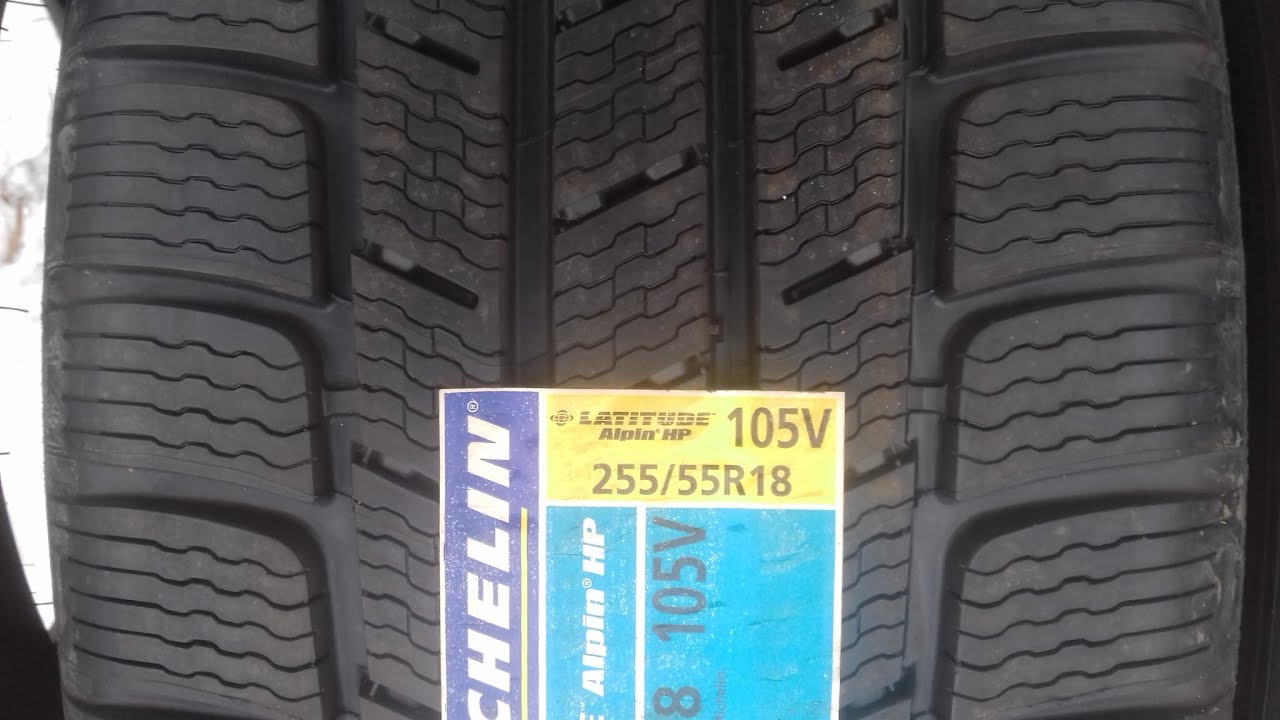 255 55 R18 105V Michelin Latitude Alpin HP MO USA