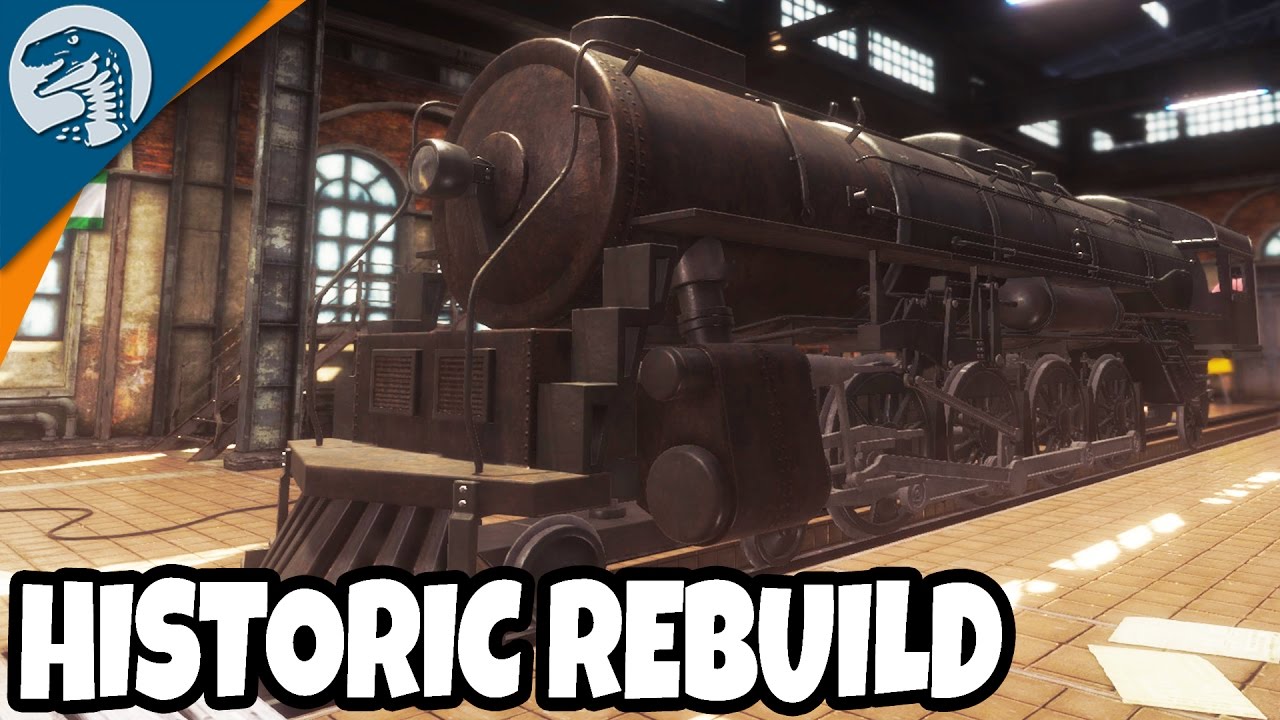 HISTORIC CLASSIC TRAIN REBUILD | Train Mechanic Simulator 2017 Gameplay