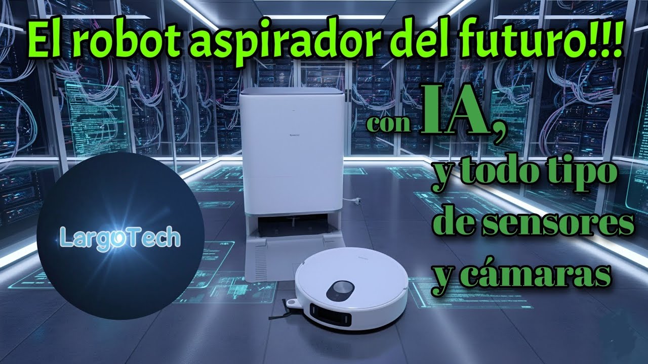 La IA ha llegado a limpiar: Xiaomi Robot Vacuum 5 Pro (LIDAR retráctil + Videovigilancia)