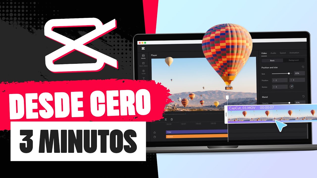 Tutorial CAPCUT PC 🎬 Aprende a Editar Video &iexcl;EN 3 MINUTOS!