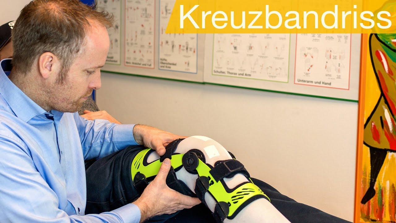 Kreuzbandriss | Diagnose, Behandlung (OP), Nachsorge