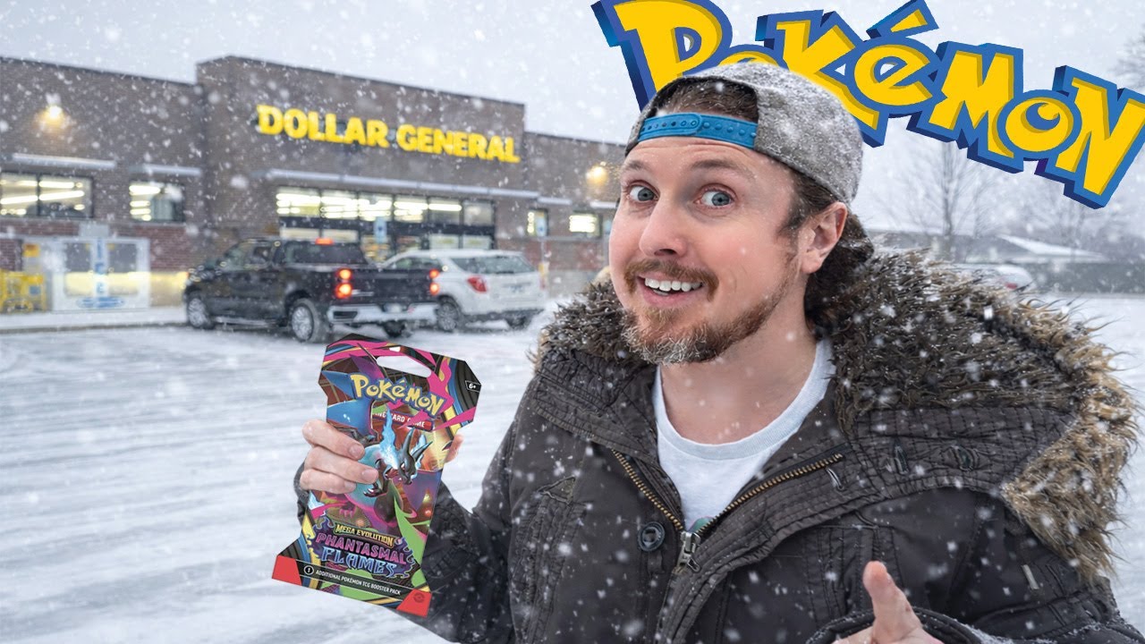 Searching For Pokemon Cards in a Winter Storm = BAD IDEA!