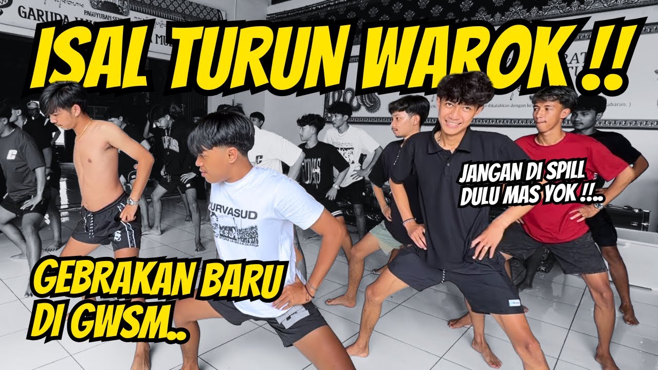 First time Isal turun warok !! BTS SORAK-SORAK X HAMIWITI
