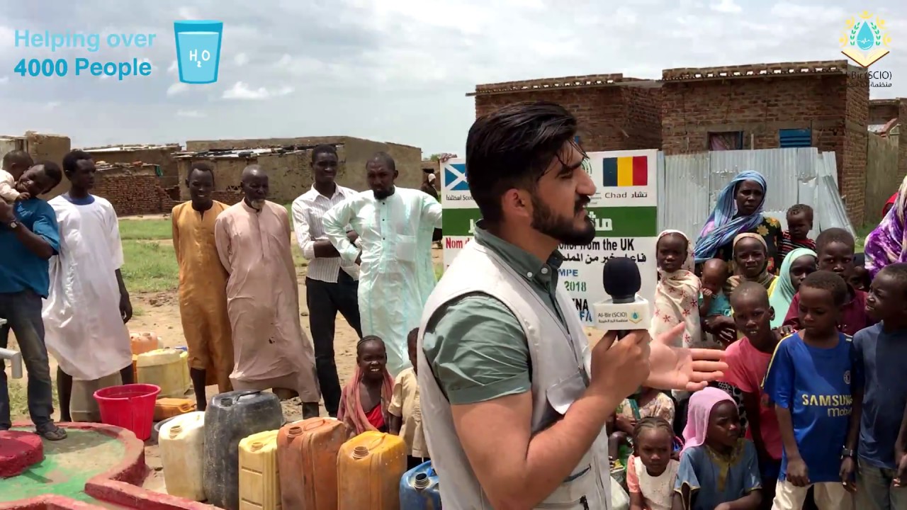 Helping over 4000 poor people in Chad with this water well