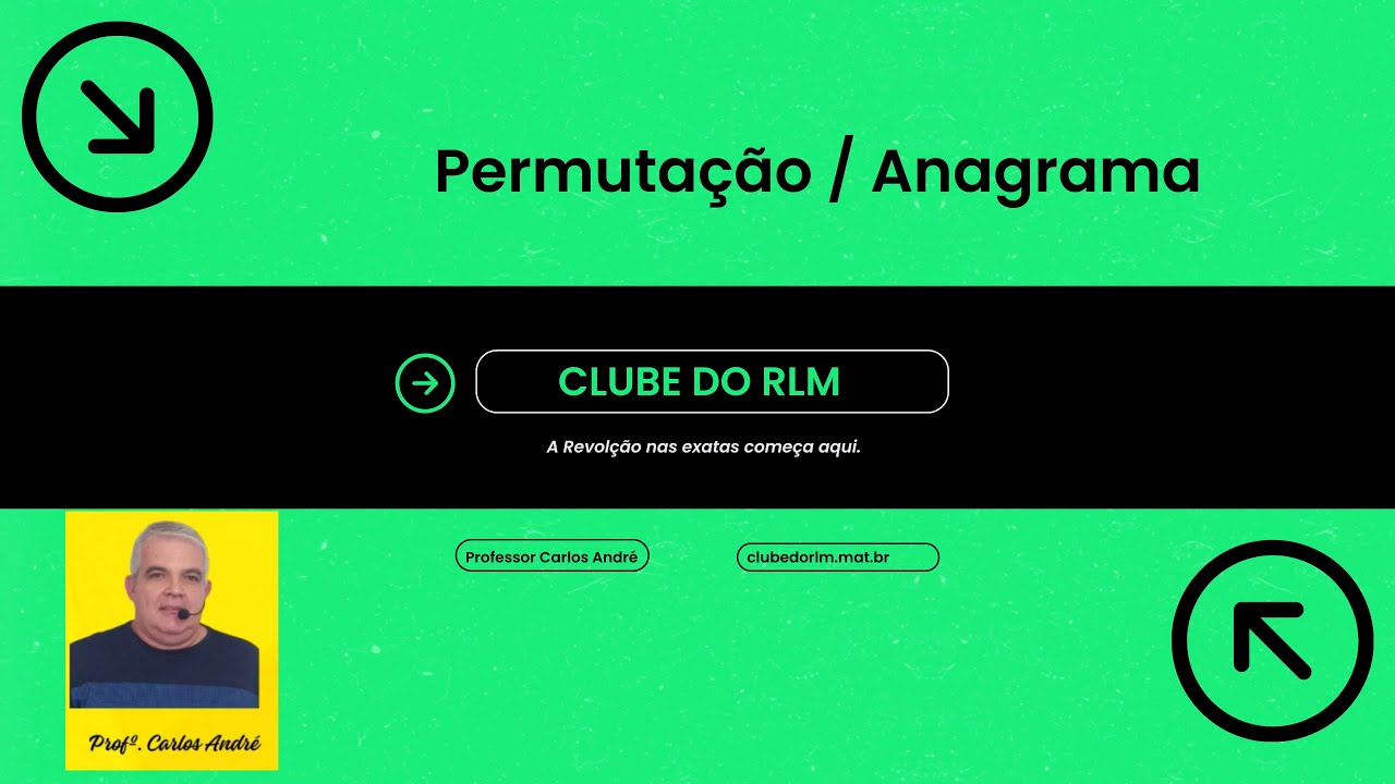 Permutação / Anagrama - FGV - 2024
