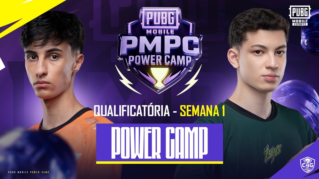[PTBR] PUBG MOBILE POWER CAMP 2026 | SEMANA 1 | QUALIFY DIA 1/2