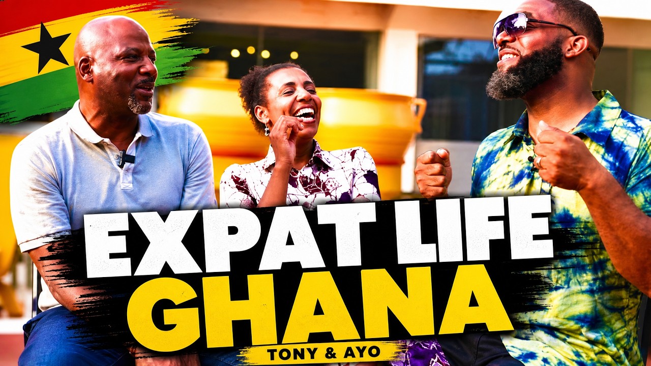 Тони и Айо Джонс из «Expat Life Ghana» рассказывают о своей жизни и приключениях в Гане