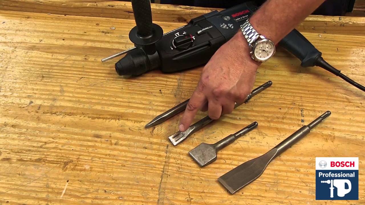 Bosch Professional Plumbing Snippets - Chiseling & Chipping