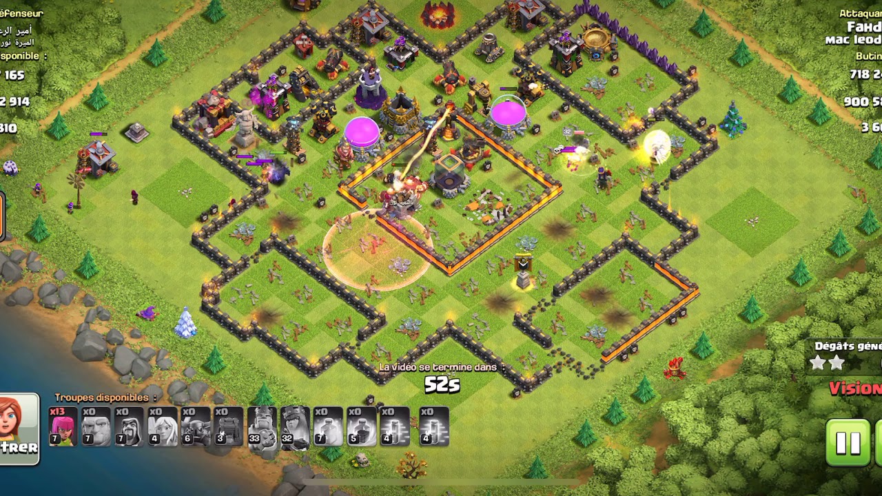 MEILLEURE ATTAQUE CONTRE HDV 10 MAX