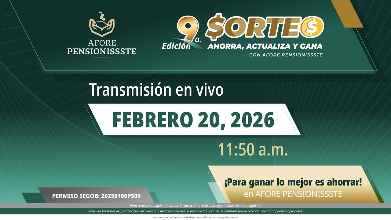 9a Edici&oacute;n del Sorteo 
