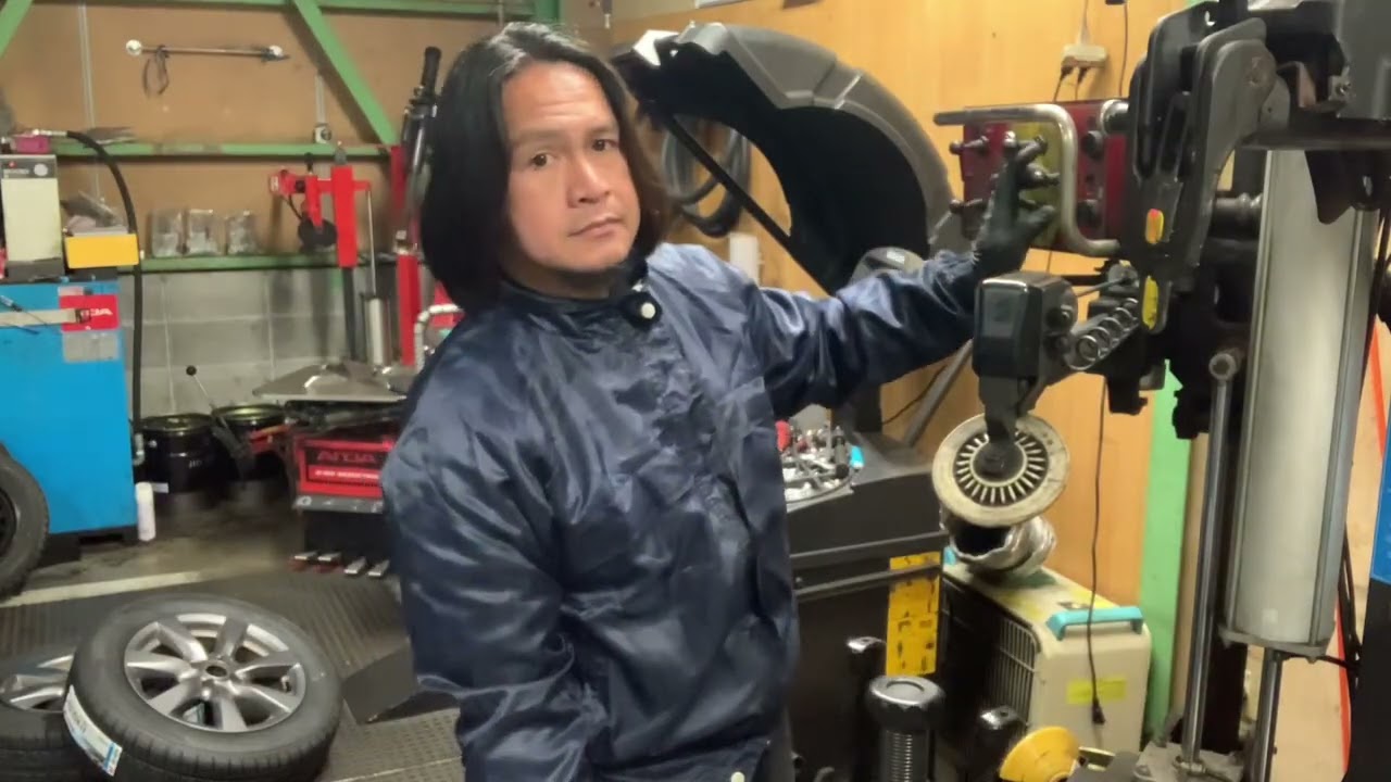 #tire changer like this..its so easy to  performing tire change.🥰😊😊