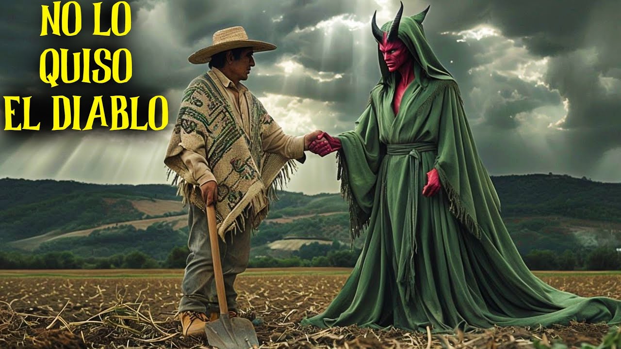 SIMON EL CAMPESINO FLOJO QUE VENCIO AL DIABLO - historias de terror - arlof