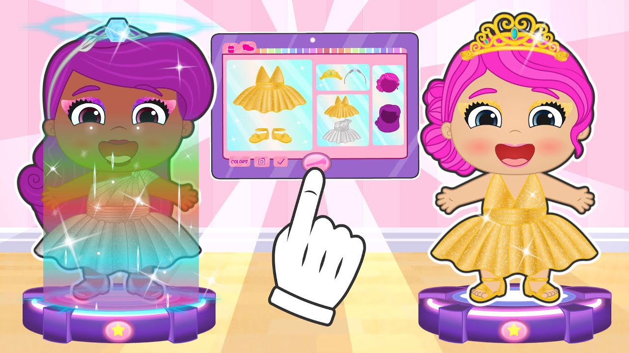 Bebês Lily e Luna 💅 Mudanças de Visual Mágicas na Fashion Boutique