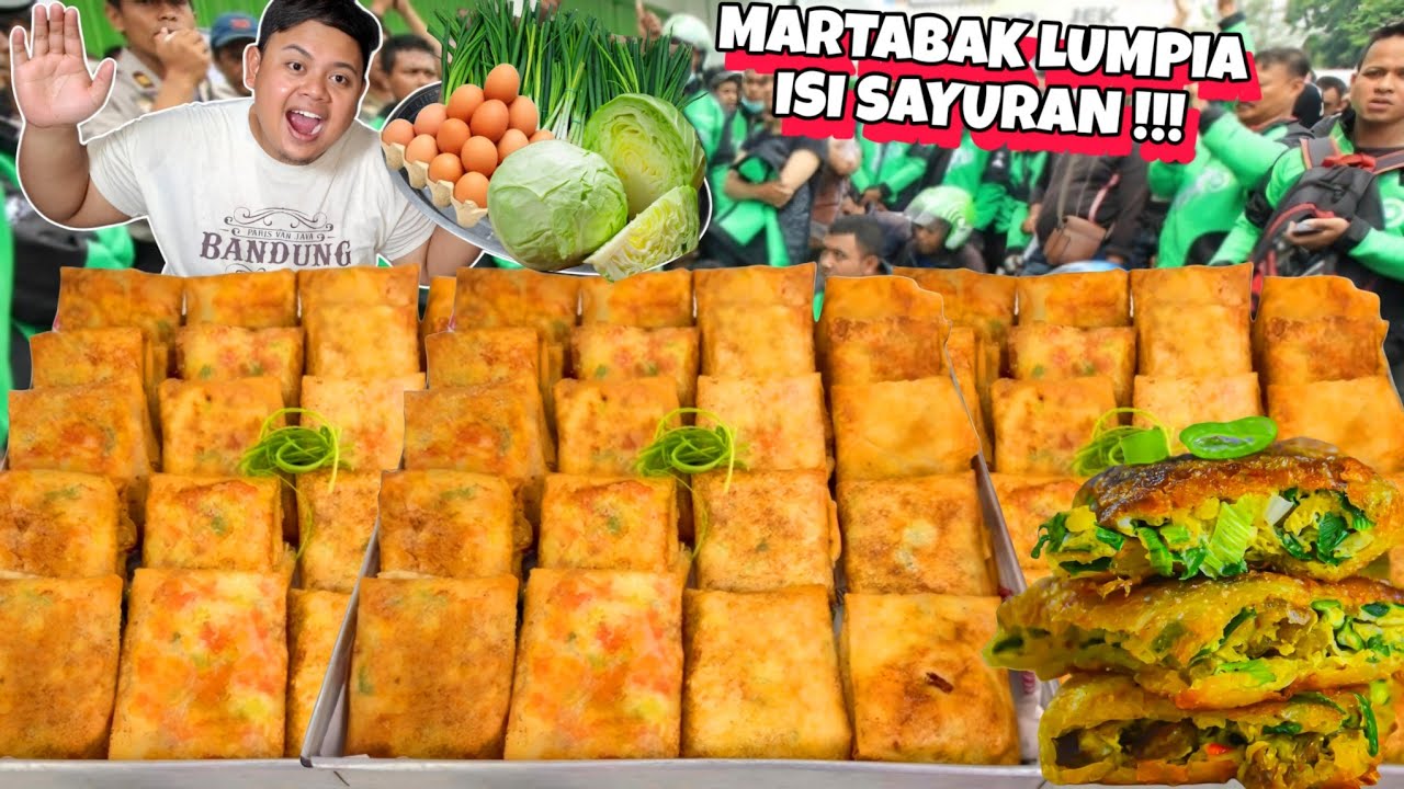 ANTI GAGAL 🤩🤩🤩 MODAL CUMA SAYUR OMSET JUTAAN‼️MARTABAK TELUR LUMPIA 🥰
