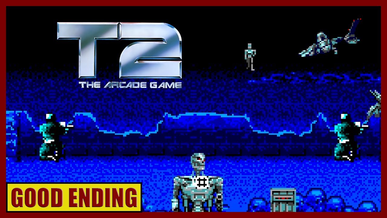T2 - The Arcade Game (1993) GOOD ENDING (Sega Master System)