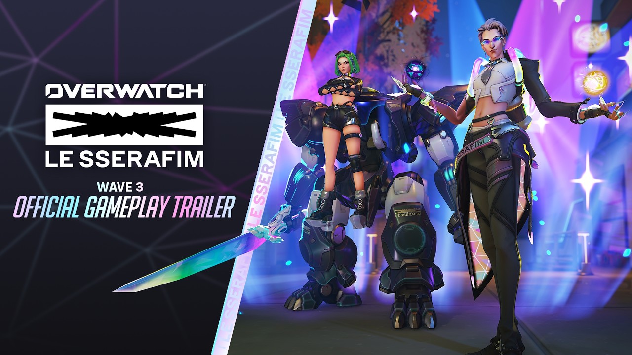 Overwatch x LE SSERAFIM | Made My Night | Геймплейный трейлер