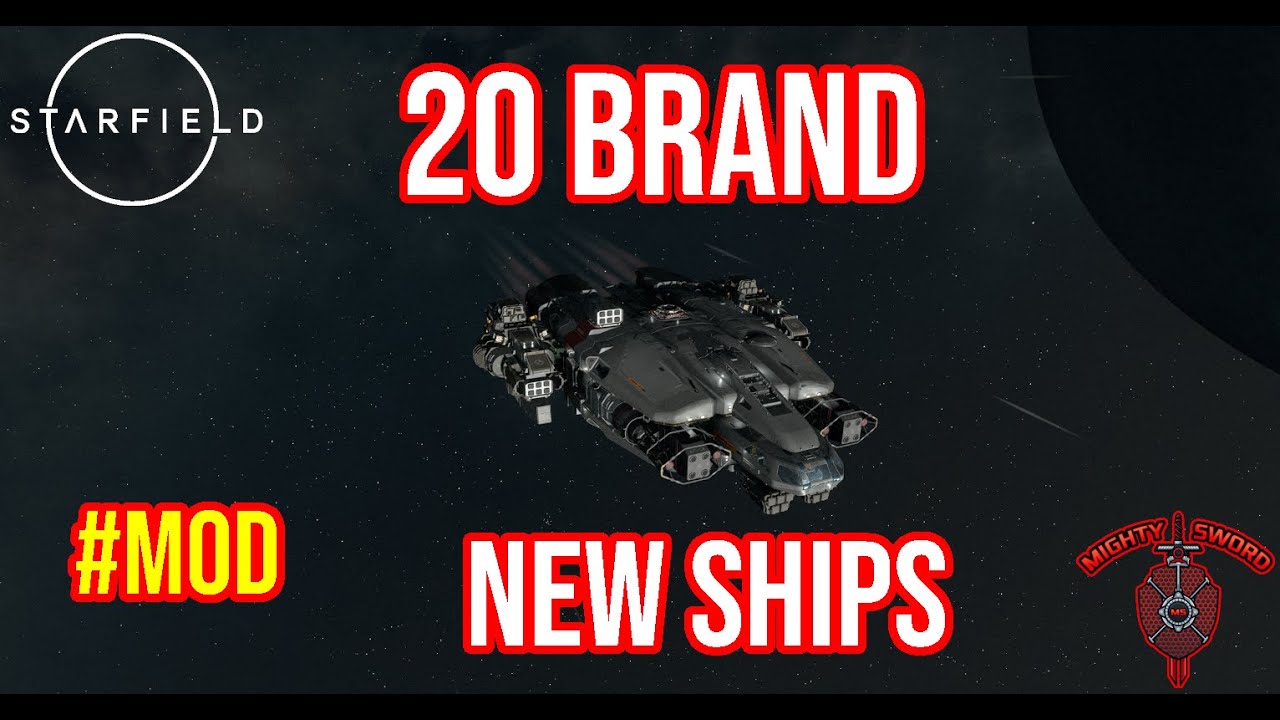 Starfield - 20 BRAND NEW SHIPS - Fleet Expansion #mod