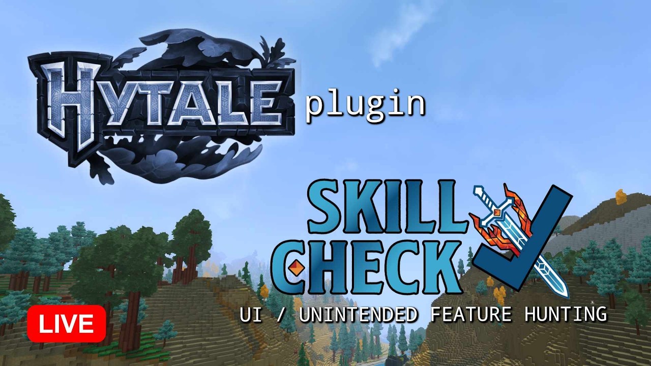 Feature Hunting - Skill Check Hytale Plugin (dont sub) | tip | Wolv.tv | Wolv21 | 2026.03.09