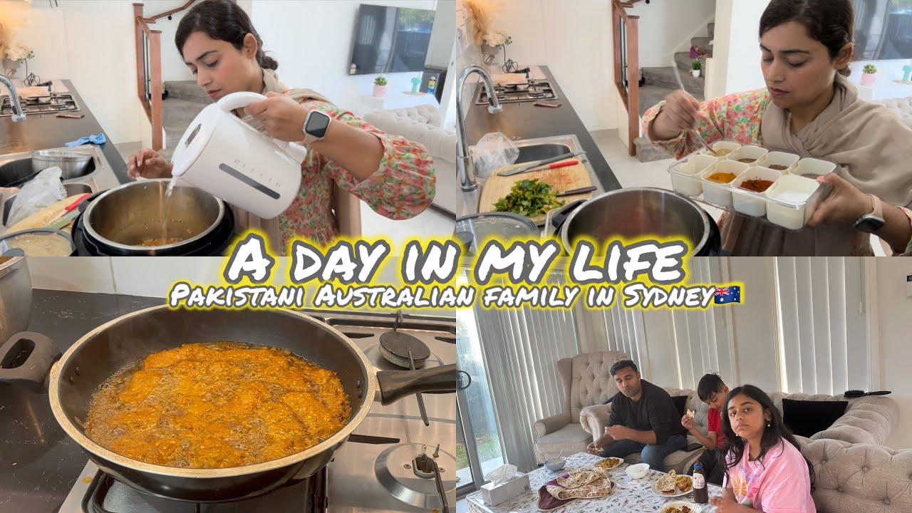 Pakistani MOM 9am To 6pm Winter Routine In Sydney | Husband's Favorite Food | Pakistani In Australia