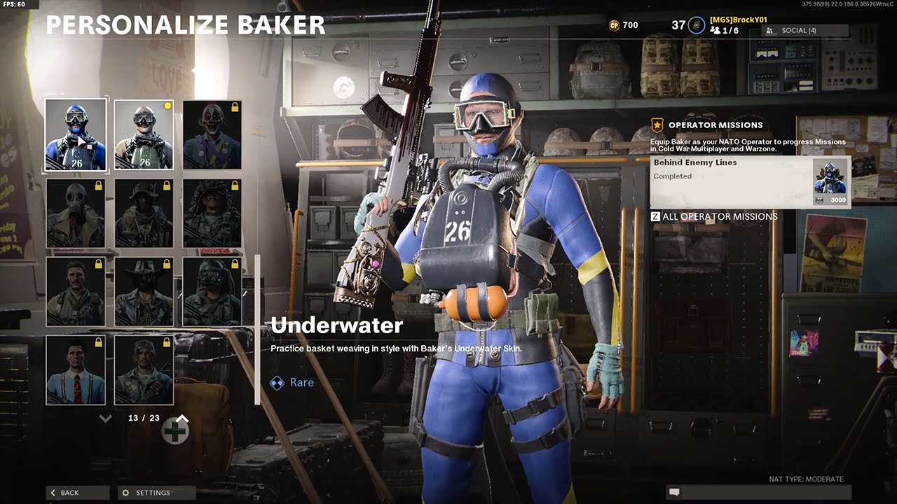 Multiplayer - Baker Operator Missions - Behind Enemy Lines - Black Ops Cold War