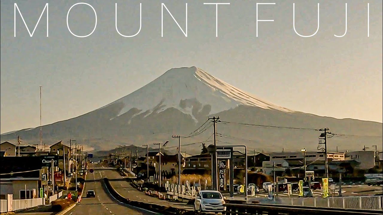 Mt. Fuji 4K - Scenic Drive in Japan - 富士山ドライブ