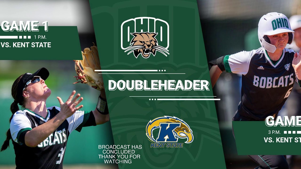 Ohio Softball 2023 vs Kent State Game 2