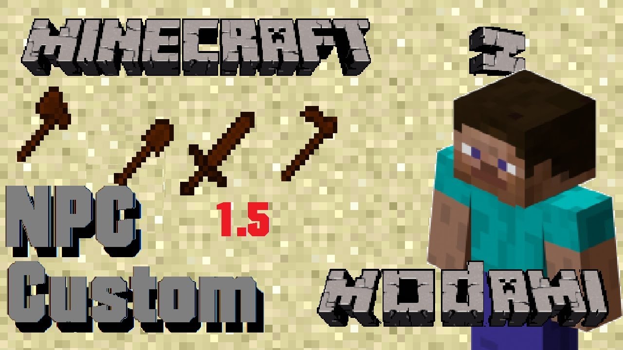 Minecraft z Modami #23 - NPC Custom 1.5./1.5.1. (Przegląd Aktualizacji) PL