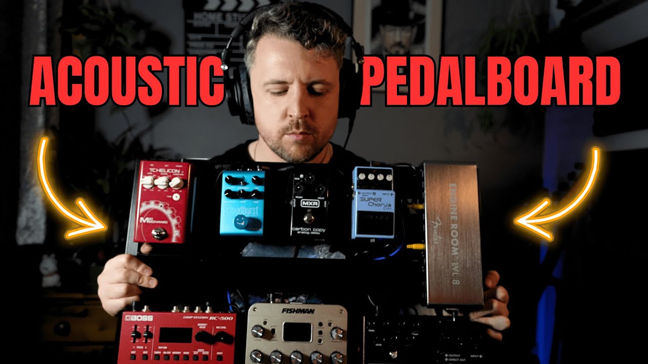 My NEW Acoustic Pedalboard Setup - The Ultimate Rig for Solo Musicians!