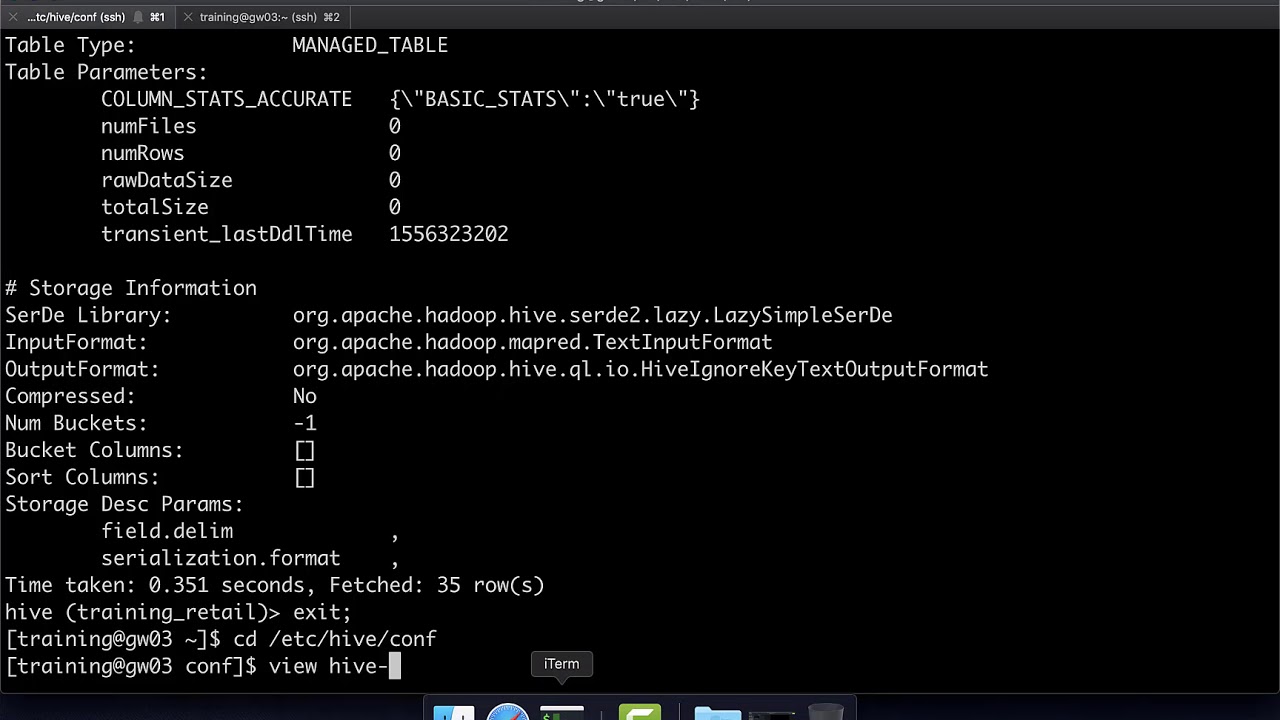 Role of Hive Metastore Database