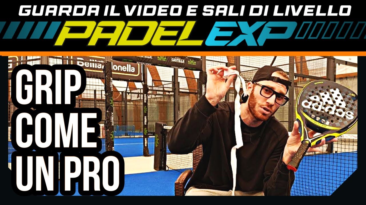 Come METTERE il GRIP sulla racchetta da PADEL