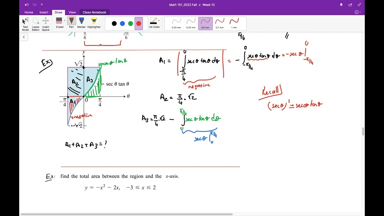 Lecture 35 - Area and Definite Integral