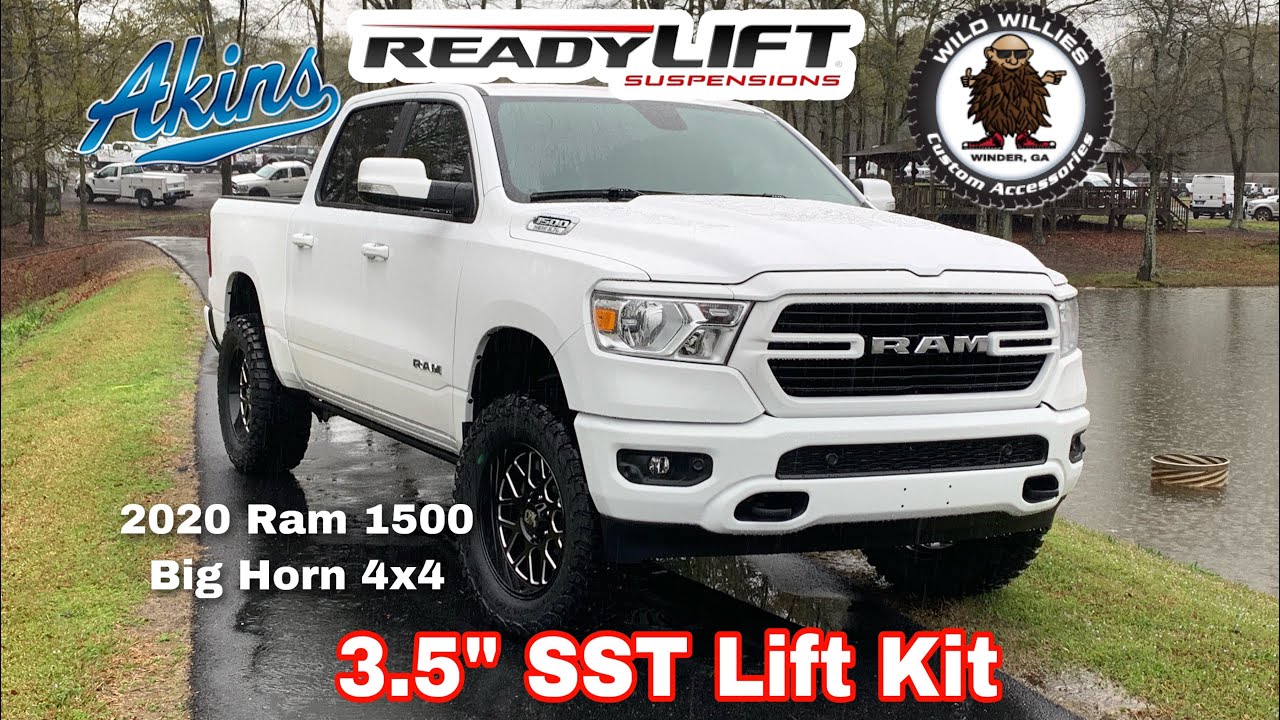 2020 Ram 1500 Big Horn 3.5” ReadyLIFT SST Lift Kit BFG KM3 XD Grenade