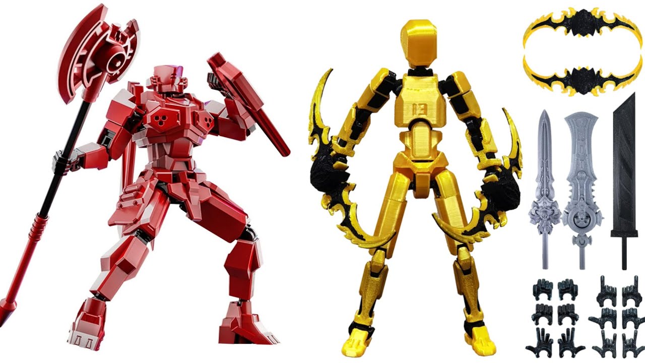 robot action figure New Mecha Titan 13 Action Figures T13 Figure Multi Jointed Movable Lucky 13