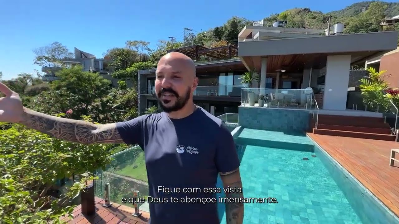 Casa de Luxo em Ilhabela | Tour Mansão R$15 Milhões no Condomínio Sobre o Mar