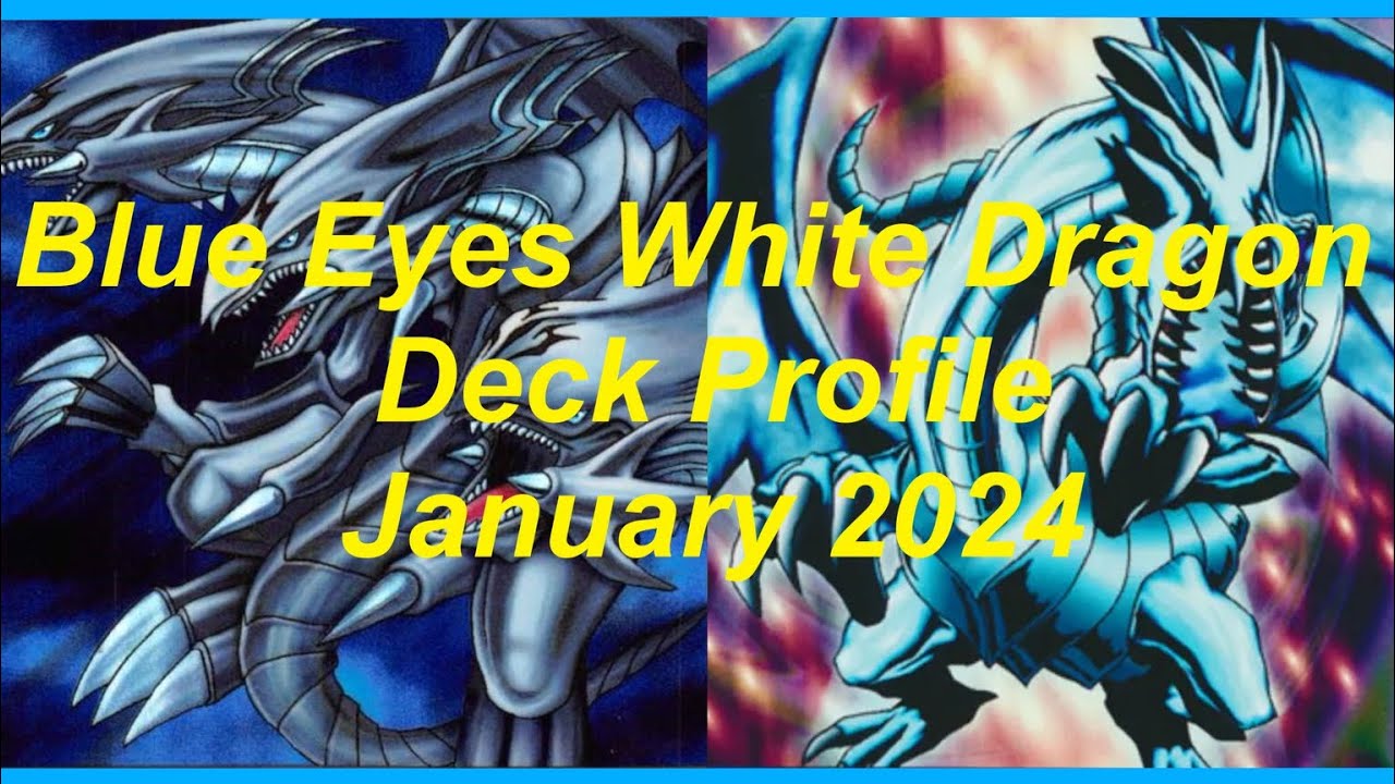 Blue Eyes White Dragon Deck Profile - January 2024