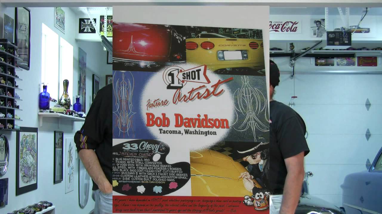MASTER PINSTRIPER BOB DAVIDSON