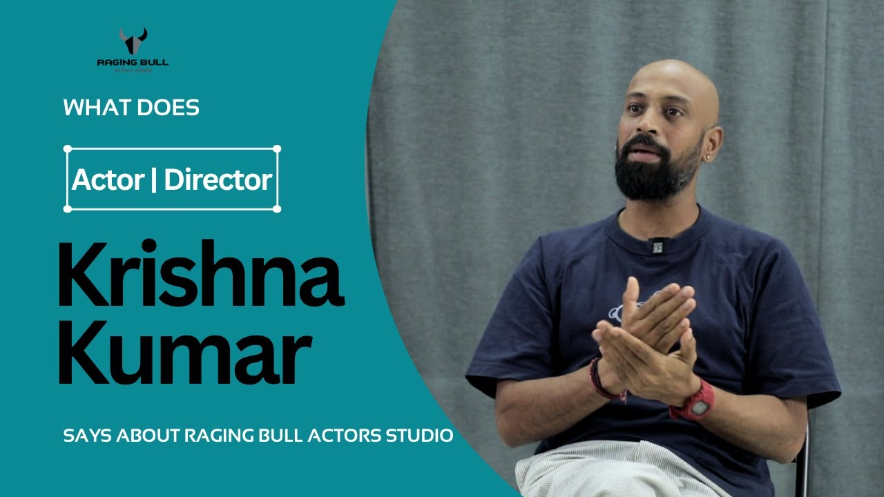 Actor | Director Krishnakumar Shares Insight on Our Acting School | Acting Class in Chennai