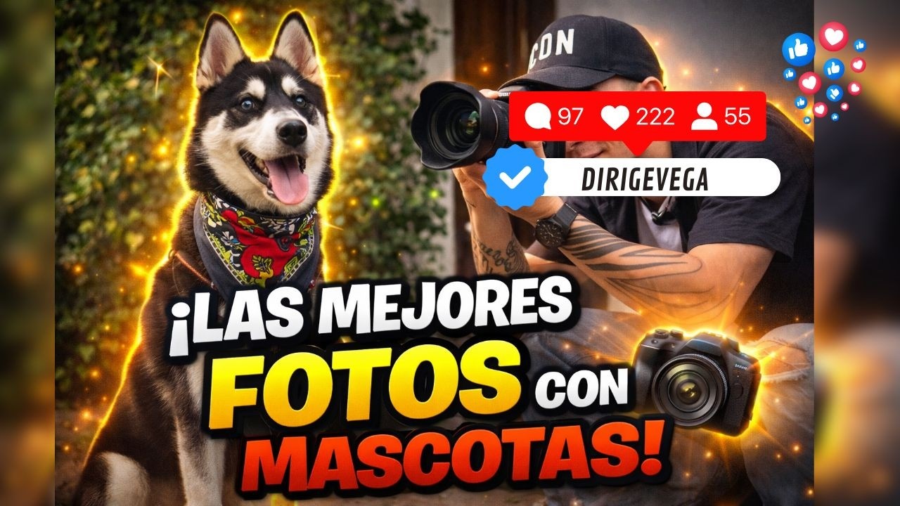 Un día fotografiando mascotas ¿Es muy difícil? 😏📸