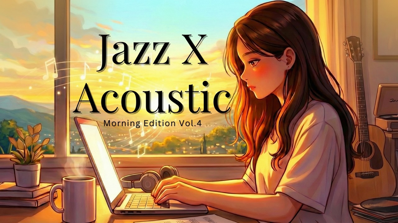✨ Calm Morning Melodies Vol. 4 ~ Soft Jazz & Acoustic for Study