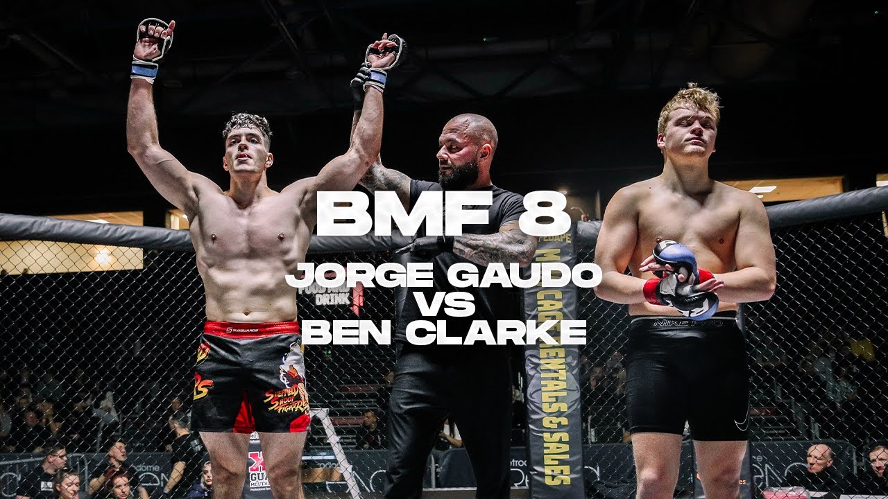 BMF 8 | Jorge Gaudo vs Ben Clarke | Amateur Middleweight MMA | BADMOFO MMA