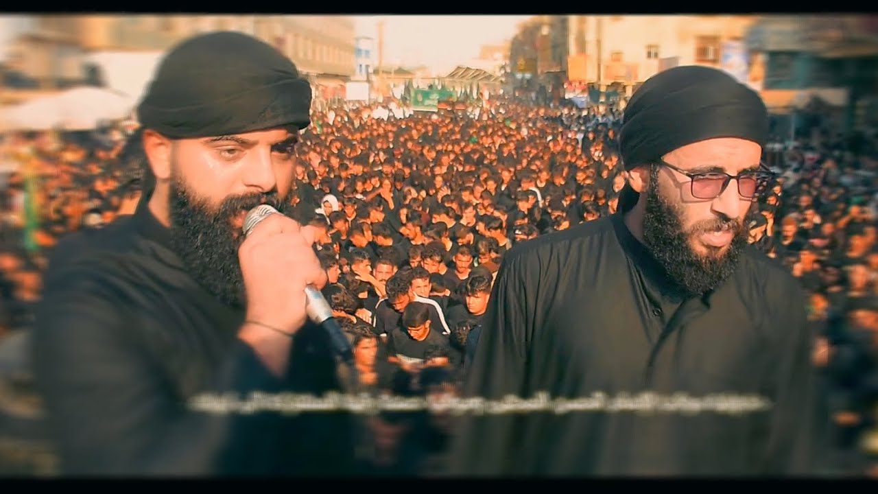 دخولية موكب الحسن المجتبى وموكب دمعة رقية المشتركة الى كربلاء - مجتبى الكعبي - محمد الفاطمي 18 صفر