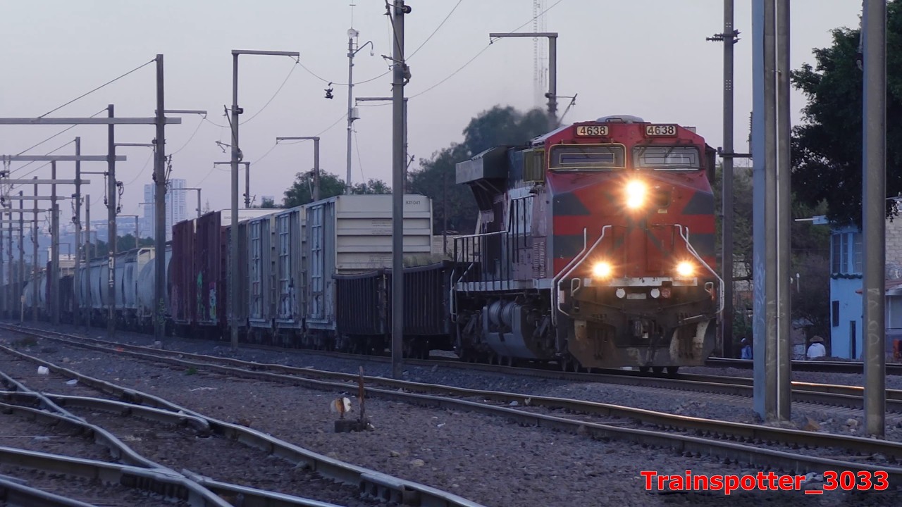 Trenes FXE y CPKC: Local, Intermodal, Químico y Granelero Mixto!