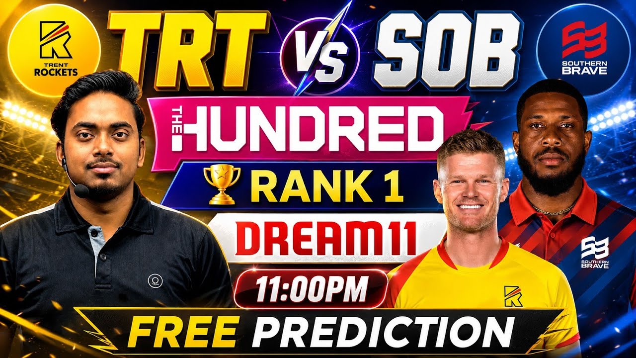 TRT vs SOB Dream11 Prediction | TRT vs SOB Dream11 Today | TRT vs SOB Dream11 Prediction