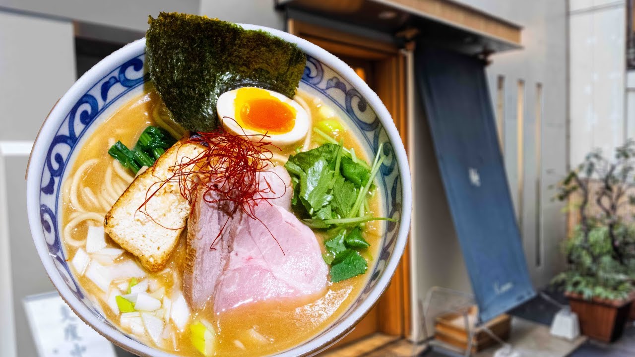 Tokyo Ramen with SAKE Lees [Ginza Kazami]