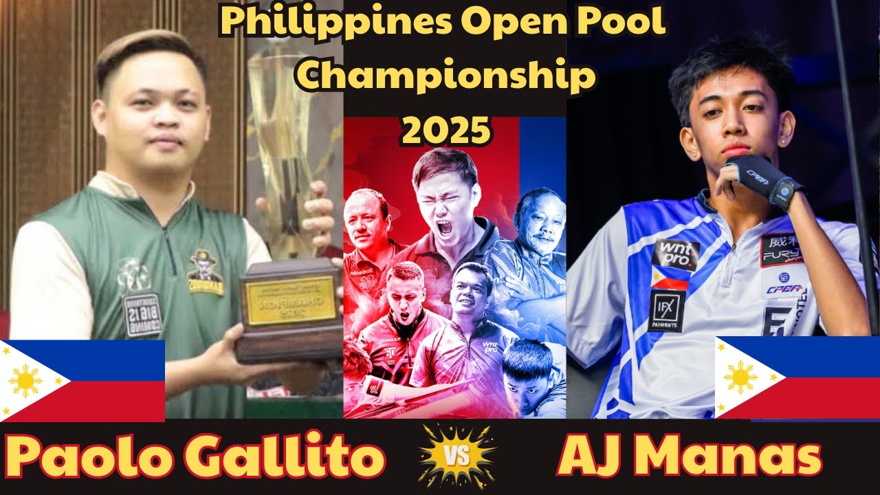 Paolo Gallito vs AJ Manas – The Ultimate Clash of Speed and Composure!