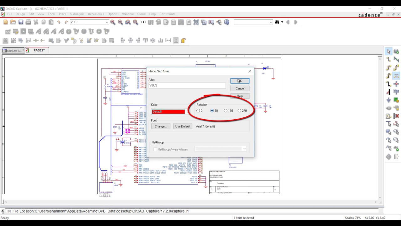 OrCAD Capture Tutorial 05 Net Aliases