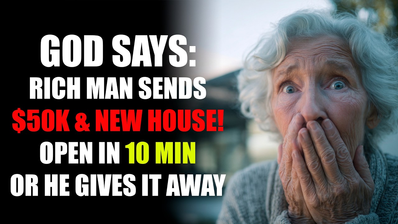 GOD SAYS: $50K DEPOSIT & NEW HOUSE IN 10 MIN! DON'T SKIP YOUR MIRACLE! 🏦✨🏠