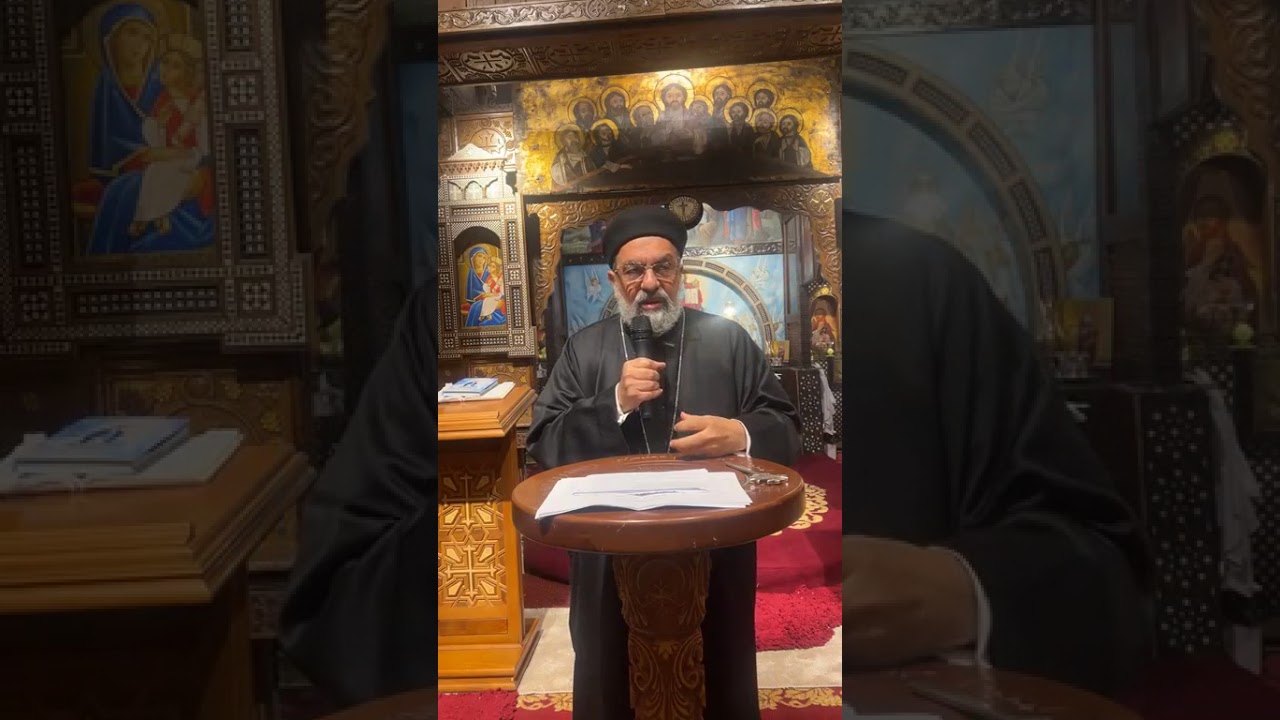 عظة رأس السنه 2025/2026 ...  الثبات في المسيح في ازمنة النهايه .....القمص/أنجيلوس جرجس