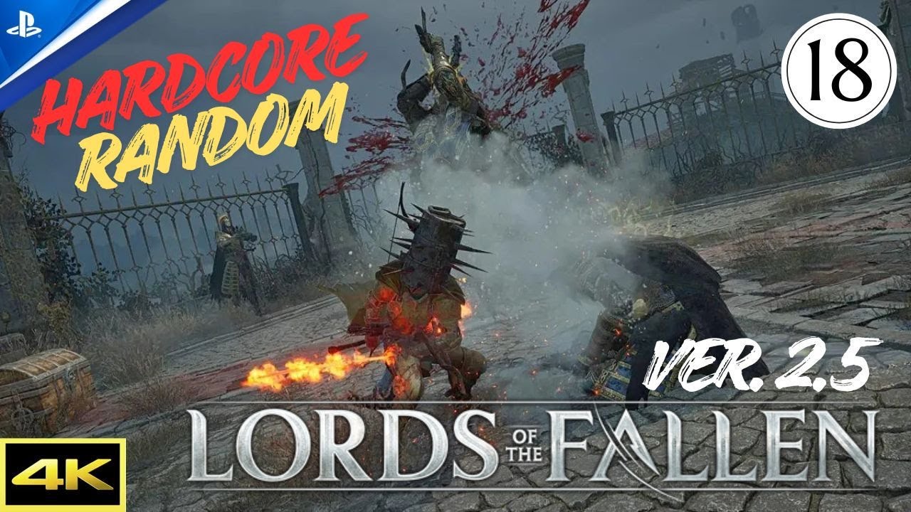 #zagrajmy Lords of the Fallen | Podwójny BOSS - WYZWANIE HARDCORE RANDOM | Odc.18 #ps5 #coop
